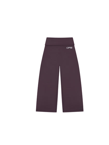 Plum Flare Leggings