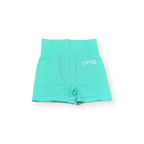 Mint Green Seamless Shorts